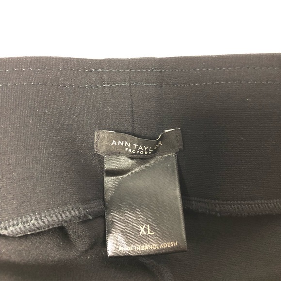 Ann Taylor Women’s Black Leggings Size:XL - Picture 2 of 4